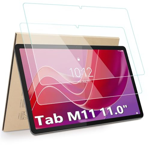 Hianjoo 2 Pezzi Vetro Temperato Compatibile con Lenovo Tab M11, Pellicola Protettiva Protezione Compatibile con Lenovo Tab M11 Tablet 10.95 (TB-330FU/ TB-331FC)
