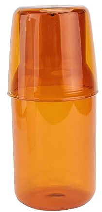 MAGICLULU Glass Cup Set Water Kettle and Drinking Glasses for Home Office Hotel Use Includes Water Bottle and