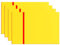 ATOMSTACK Lot de 4 tableaux gravés au laser, bicolores, 20 x 30 cm, pour panneaux de jardin, de terrasse, de bureau, murs, panneaux de rue, logos, tableaux jaunes, gravés en rouge