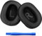 Ersatz Ohrpolster für Logitech G Pro X/G Pro Polster,Kopfhörer Polster aus Kunstleder für Over Ear Headphones
