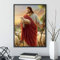 LXTOPN Christlicher Jesus Leinwandbild, Jesus und das Kreuz bilder Home Decor Wandbilder, Wanddekoration, Jesus, Kunstwerk, Poster für Zimmer, Kein Rahmen. (40x60cm)
