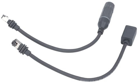 1200 Mbit/s Übertragungsgeschwindigkeit, Stabiler SPX-zu-RJ45-Adapter, Wasserdicht, für den Innen- und Außenbereich Geeignet
