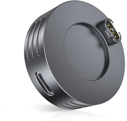 RUXELY USB C Charger Adapter for Garmin Watch,Type C Charging Cable Dock Station for Garmin Fenix Pro Solar,Forerunner,Venu,Epix,Quatix,Tactix,Enduro (Please Check the Compatibility List !)