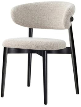 OZLMBERN Esstuhl italienisch minimalistische Massive Holzstuhl für Heimnutzung Café Café Café Casual Restaurant Rückenlehne Stuhl