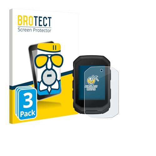BROTECT 3 Stück Schutzglas für Garmin Edge MTB