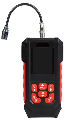 QPKING Tester di tensione ad ultrasuoni, da 10 Hz a 5000 Hz, misuratore di tensione a cinghia, 999,9 mm, con display TFT, misurazione rapida ultrasonica, misurazione singola/continua, memoria dati per