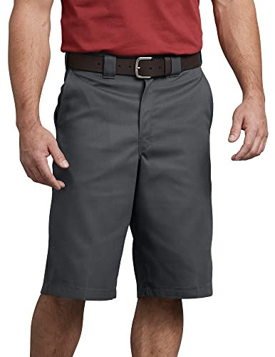 Dickies Men's 13-Inch Multi-Use Pocket Work Shorts, Grey (Charcoal Grey), W46