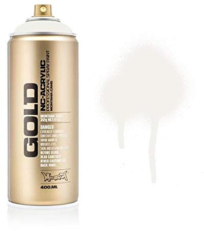 Gold Montana 400ml Acrylic Spray Paint Can - Pebble