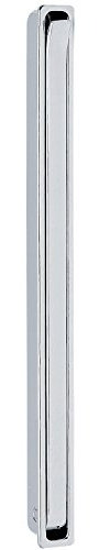 SIRO Klapphaken zum Einlassen - 3 Raster zum einhaken, Höhe 177 mm, verchromt poliert, 2227-177ZN1