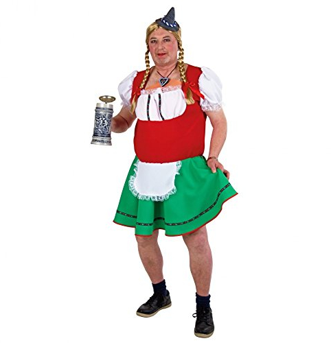 Festartikel-Müller Männer-Kostüm Dirndl Liesl Größe 52/54