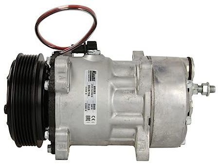 NISSENS Kompressor, Klimaanlage 89083 | Kompatibel mit: VW LT 28-35 II Bus, LT 28-46 II Kasten, LT 28-46 II Pritsche/Fahrgestell, TRANSPORTER T4 Bus