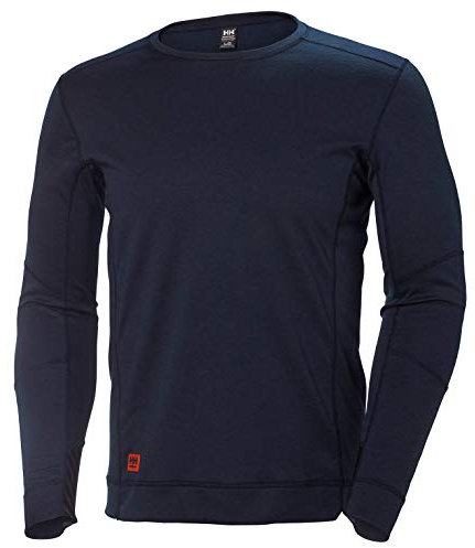 Helly Hansen Workwear Men's Hh LIFA Max Crewneck, Navy, S