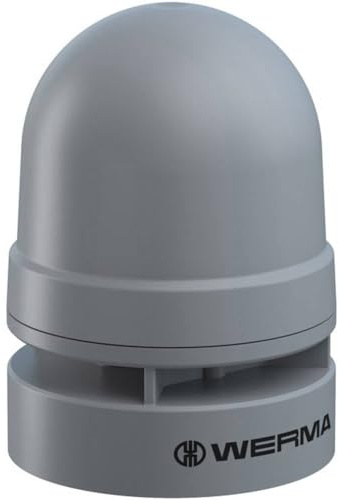 Werma Signaltechnik Signaling Siren 160.700.75 Mini Sounder Sounder Duration/Pulse 24V AC/DC GY Pulston, 24