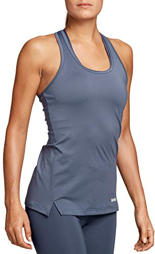 Bjorn Borg Damen Racerback Tank Cle T-Shirt, Kronen-Blau, 34