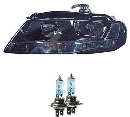 Scheinwerfer links Halogen H7 dunkel für A4 Avant inklusive Lampen