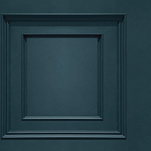 Oliana Panneau Papier Peint Bleu marin Belgravia 8491