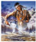 JYSHC Indian Woman Wolf Poster Holz Puzzle 1000 Teile Erwachsene Spielzeug Dekompressionsspiel Ty276Xz