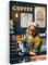 MuchoWow© Bilder 40x60 cm Wohnzimmer Deko Modern Wandbild Foto auf Leinwand Bild Schlafzimmer Room Decor Geschenke Milchmädchen - Barista - Kaffee