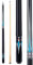 Sinsilvie 58 19 20 Ounce Pool Queue with 13mm Tip, Schwarz oder Weiß，1/2 Maple Queue Sticks Pool Cue,Billiard Cue,Billard Queue für Männer und Frauen. (Black 20 oz)