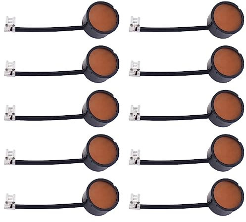 Lrtzizy 10 Unidades de Protector PortáTil de Aire Acondicionado Sobrecargado TéRmico Redondo para Aire Acondicionado de 220 V, 1P