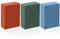 PEUTIER 3St 5x4x2cm Gummi Schleifstein, Snowboard Gummistein Kantenschleif Gummiblockstein Snowboard Skistein zum Entfernen von Graten (Blaue Körnung 60, Grüne Körnung 120, Rote Körnung 240)