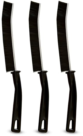 TRAND® Crevice Cleaning Brush 3 Pcs Hard Bristle Gap Cleaning Brush Tool For Narrow Corners In Home Kitchen Bathroom Tile And Window Groove,Grout Cleaner Brush