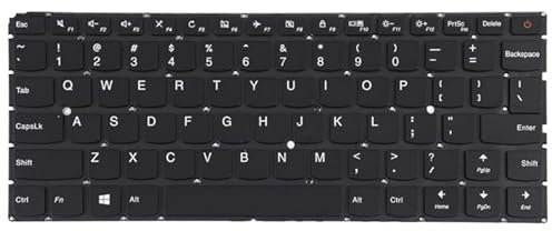 Tastiera di Sostituzione del Laptop Tastiera della Versione Americana per Lenovo IdeaPad 710S-13 710S-13isk 710S-13ikb