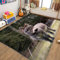 Teppich Wohnzimmer 60 x 90cm Tier Kleiner Esel Teppich Schlafzimmer Dekor Modern 3D Druck Teppich Weiche Flanell Kinderzimmer Teppiche Küche Korridor Esszimmer Bodenmatte