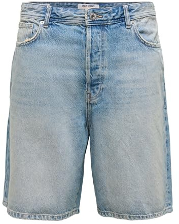 Only & Sons Herren Jeansshorts Onsfade MBD 9085 Azg DNM Shorts