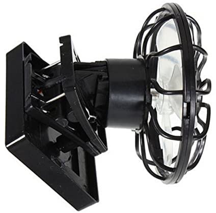 KICHOUSE 1pc Fan Solar Powered Fan for Car Desk Fans Cooler Fan Solar Fan for Home Mini Cooling Fan Solar-powered Fan Car Fan Office Fan Portable Fan for Car USB Desk Fan Black