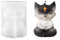 Xidmold Yoga Fuchs Kerzenform Silikon, 3D Fuchs Silikonform for Fondant, Sojawachs Kerzen, Seife, Gips, Epoxidharz, Handwerk