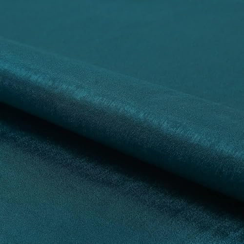 Fabreco – Polsterstoff Meterware PLATINUM (100 x 148 cm) – Eleganter Möbelstoff mit Glanz – Bezugsstoff Möbelstoff – Stoffe zum Nähen – Robuster Stoff für Sofa, Stuhl & Dekoration (Grün)