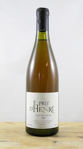 Esprit d'Henri Bouteille de Vin Millésime 2005