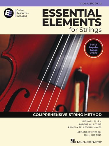 Essential Elements for String – violoncelle livre 2 Ressources EEi | Méthode Recueil de Chansons Partition Musique avec 150 Vidéos Apprentissage | Système Complet Cordes Intermédiaire Étudiants