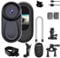 OBEST Thumb Action Camera 1080P, Mini Body Camera Bike Motorcycle Helmet HD Portable Not Waterproof 360° Camera 120° Wide Angle Digital for Cycling, Running, Daily Vlog, Outdoor Sports (No SD Card)