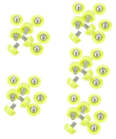 NOLITOY 5 Set Chiodi per Scarpe Corsa E Calcio Tacchetti Antiscivolo E Resistente per Atletiche E Allenamenti 8 Pezzi*5