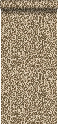 Sanders & Sanders papier peint peau de léopard beige 53 cm x 10.05 m