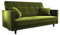 lukmebel Sofa Grande PIK Sofasitz in Doppelversion Olivgrün mit Bettkasten Couch Schlaffunktion Schlafsofa Polstersofa Couchgarnitur (Olivgrün), Kronos 17
