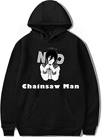 flowereyes Chainsaw Man Makima Hoodie Chainsaw Man Hoodie Makima Denji Pochita Clothing Japanese Harajuku Sweatshirts Power Chainsaw Man Cosplay