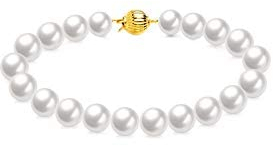 McPearl Original Perlenarmband mit Kugelschließe GG. Top Qualität aus Deutschland. Ein wunderbares GESCHENK für geliebte Menschen z. B. zum Valentistag, zu Ostern oder zum Muttertag!