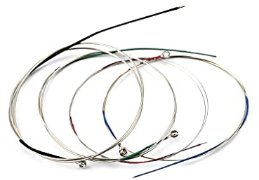 2 Satz Viola-Saiten-Set, Viola-Saiten mit vernickeltem Kugelende für 16 Viola-Saiten Musikinstrumenten-Zubehör