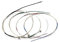 2 Satz Viola-Saiten-Set, Viola-Saiten mit vernickeltem Kugelende für 16 Viola-Saiten Musikinstrumenten-Zubehör