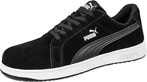 ISM HEINRICH KRAMER GMBH -PUMA Puma Safety Iconic Suede Black Low Sicherheitsschuh schwarz Gr. 45