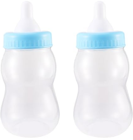 Abaodam 2 Stücke Übergroße Babyflasche Kinder Sparschwein Kreative Spartopf Spardose Für Jungen Mädchen Desktop-dekorationen Geburtstagsgeschenk