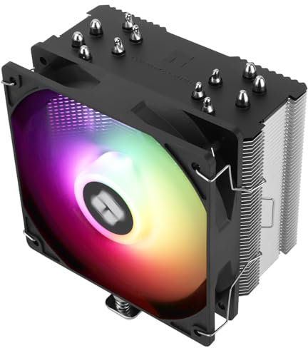 Thermalright Burst Assassin 120 SE ARGB CPU enfriador de aire, 6 heatpipes, TL-C12C PWM Quiet Fan CPU Cooler con velocidad de 1550RPM, para AM4/AM5,Intel LGA1851/1700/1150/1151/1200, refrigerador de