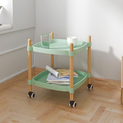 Vintage Gold Getränkewagen Bar Wagen mit Rollen für Zuhause Küche und Esszimmer Dekor