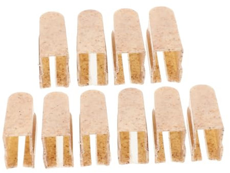 CATIEBYE 10 Stück Zahnbürstenabdeckungen Clips Zahnbürstenabdeckung Für Zahnbürstenköpfe Zahnbürstenkappen Strohbasis