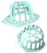 Baluue Marco De Limpieza De Gorras Rejilla Protectora Estante De Lavado De Sombreros