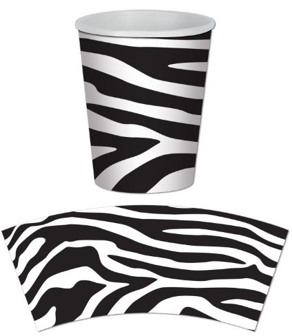 Beistle Zebra Print Cup