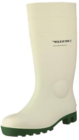 DUNLOP Protective Footwear, 171BV, Protomastor Full Safety, Bianco/Verde, Taglia 48 EU